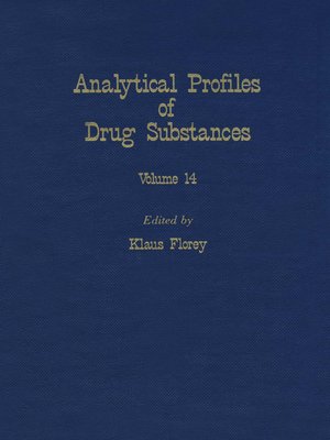 cover image of Profiles of Drug Substances, Excipients and Related Methodology